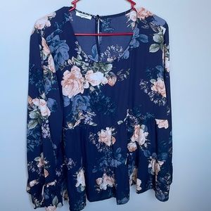 Maurice’s baby doll blouse